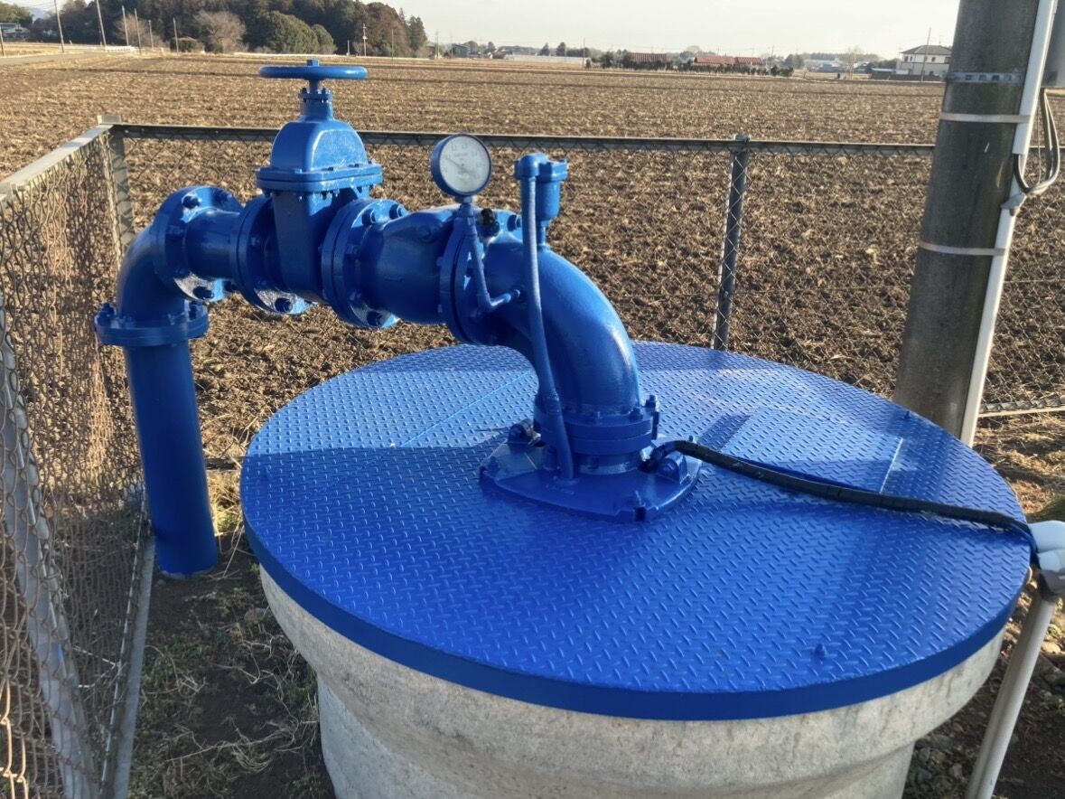 大田原市　揚水機・ポンプ制御盤塗装