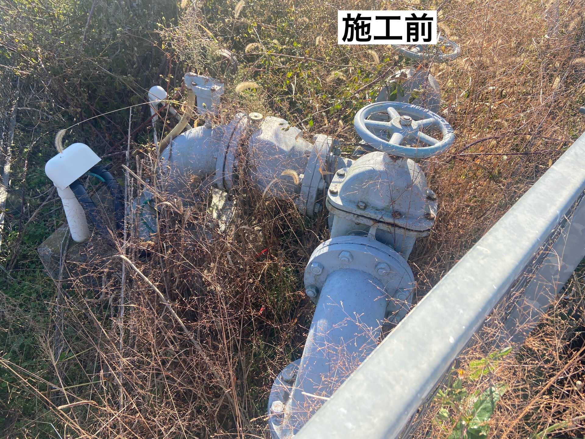 大田原市　揚水機・ポンプ制御盤塗装